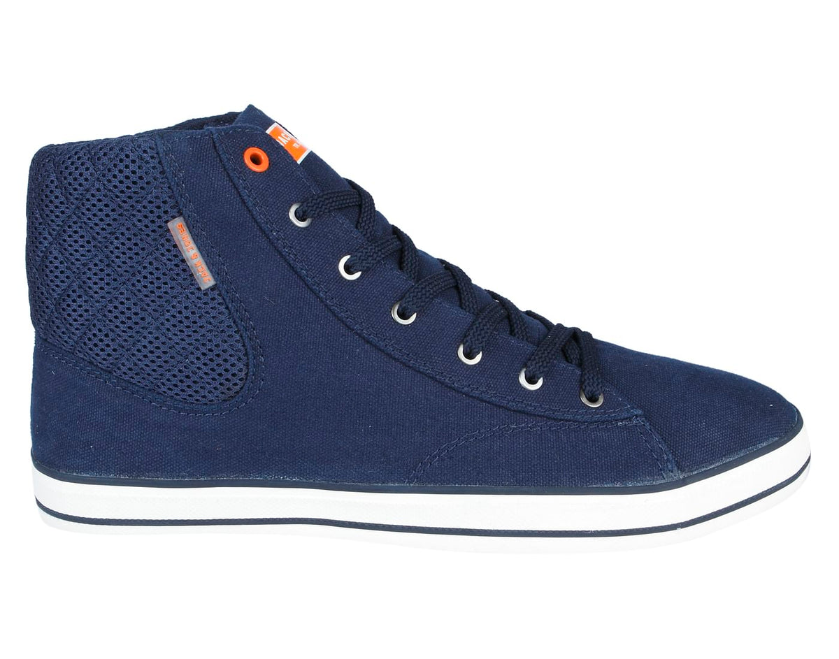 Blue Ankle High Sneakers - 6