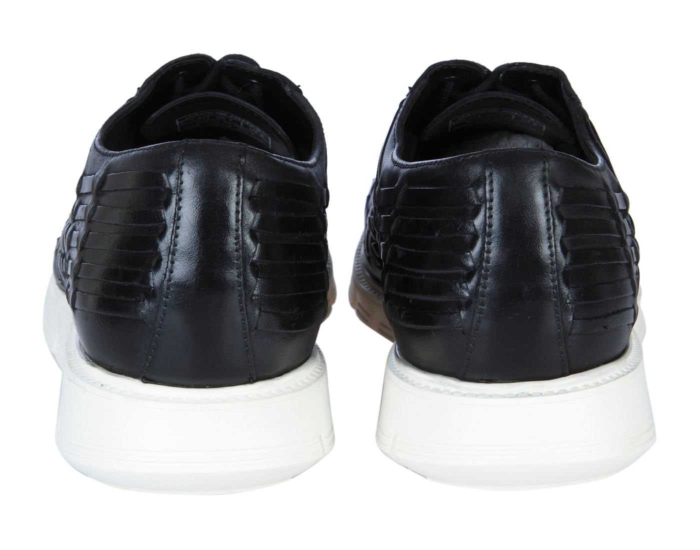 Black Self-Design Sneakers