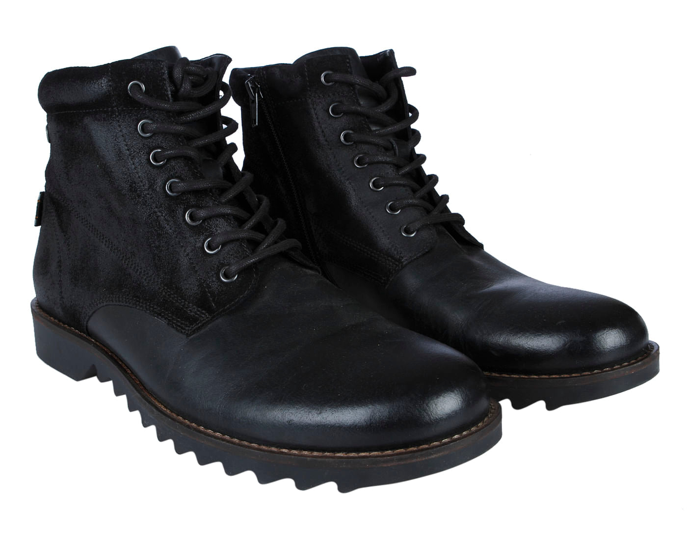 Black Leather Boots