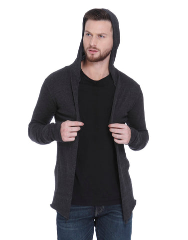 Buy Men Dark Grey Front Open Cardigan online | Jack & Jones