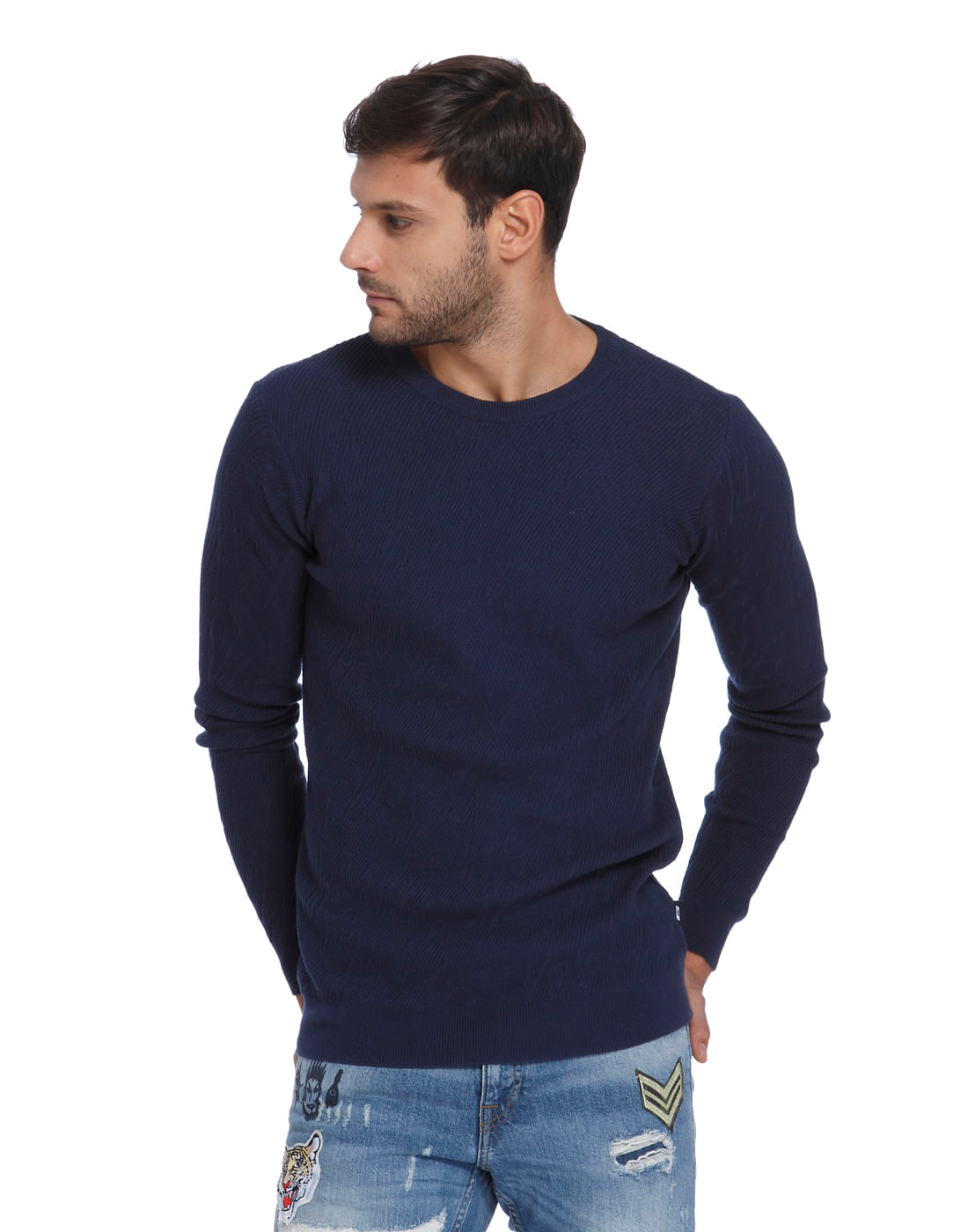 Blue Pullover - S