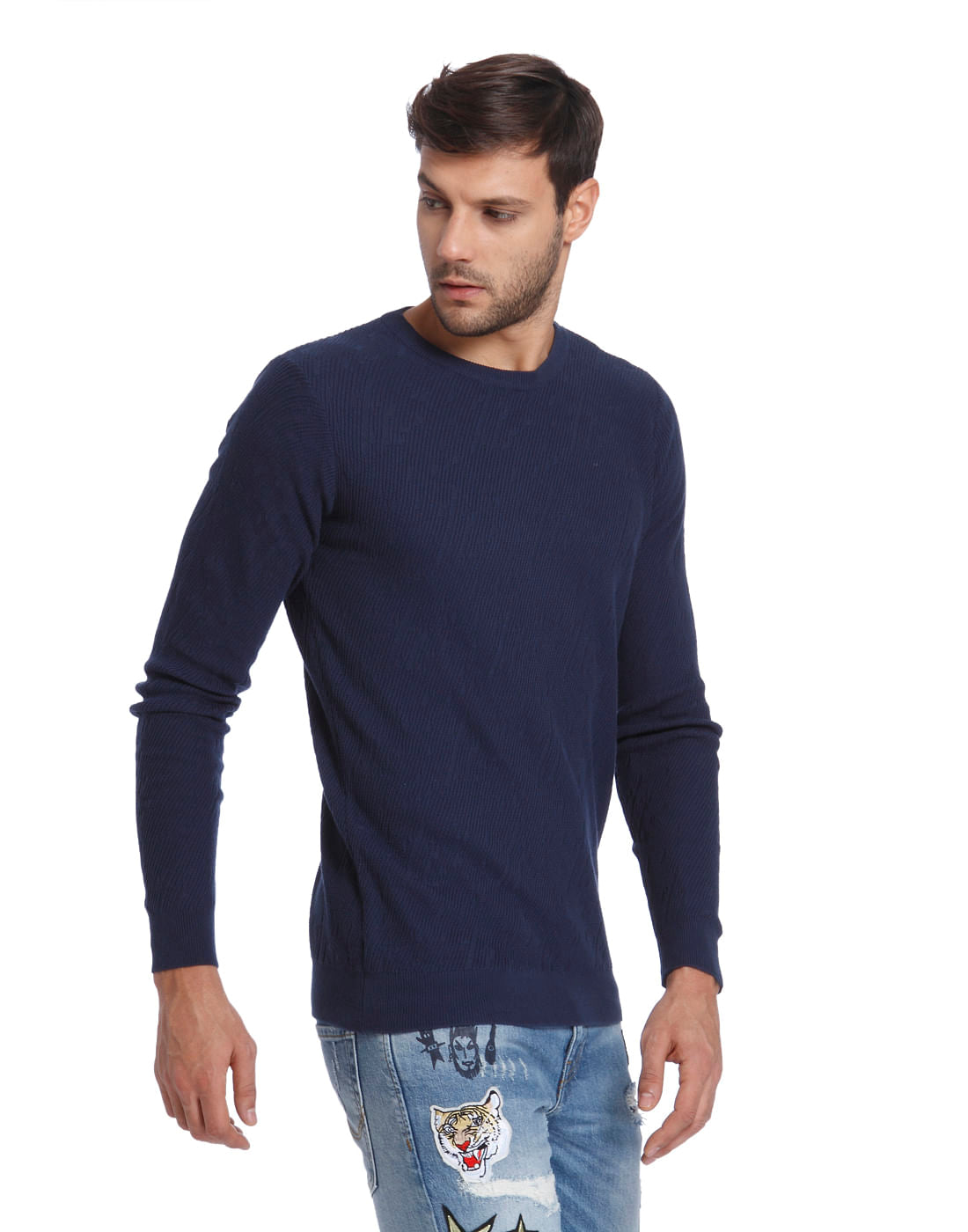 Blue Pullover