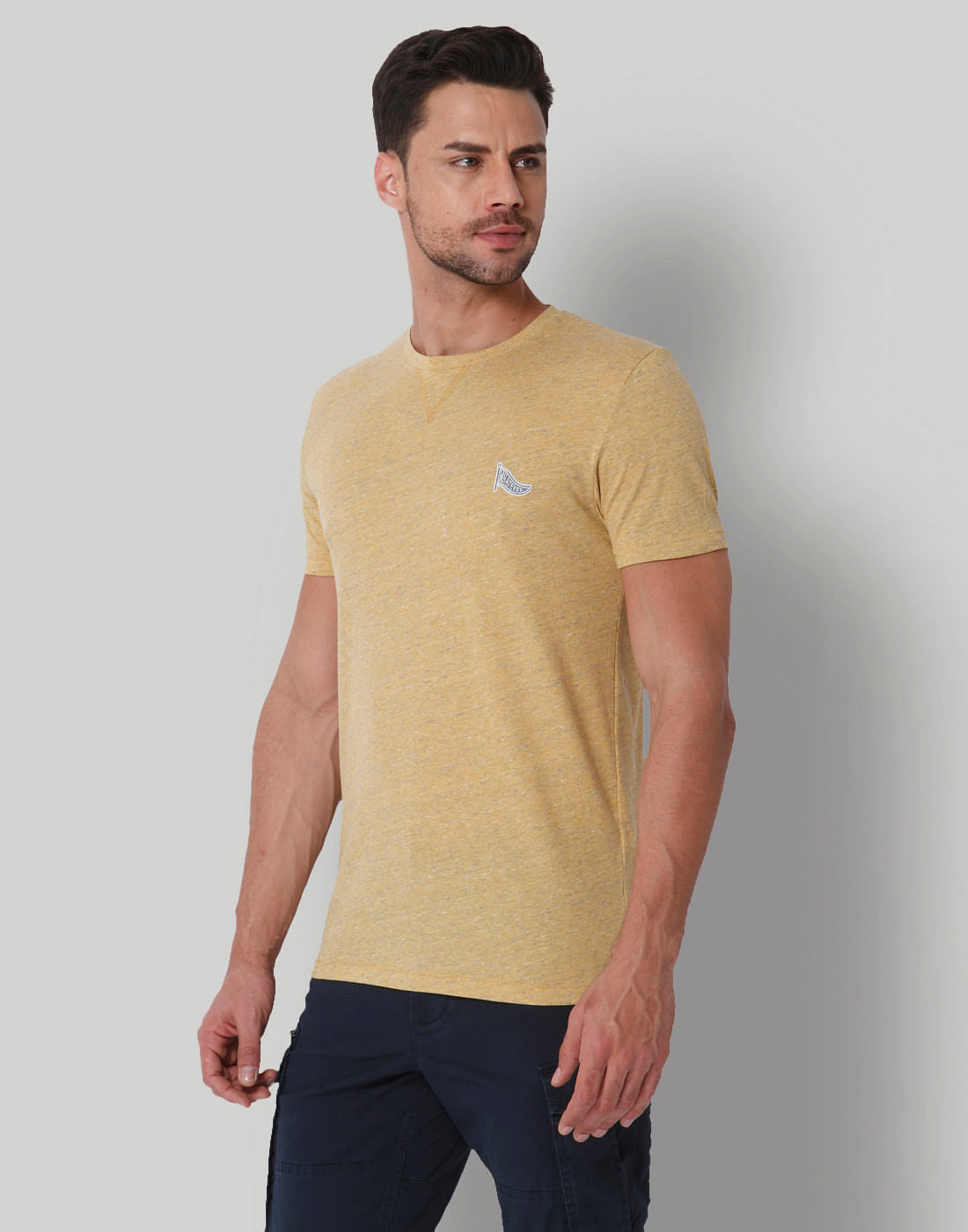 Ochre Crew Neck T-Shirt