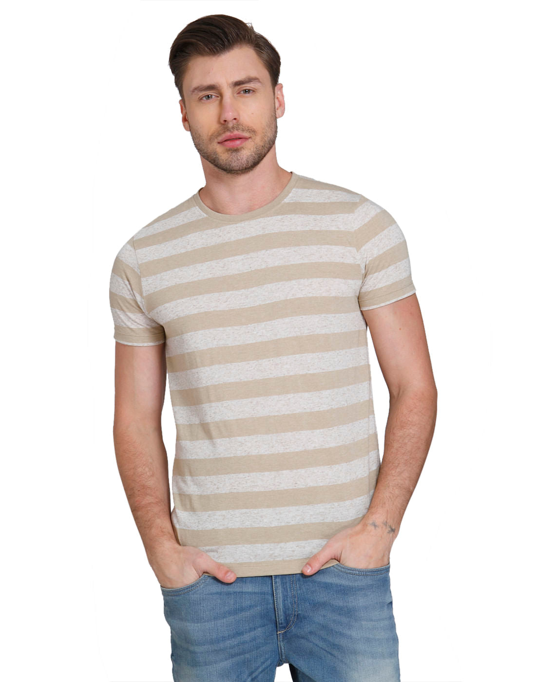 Crew Neck T-Shirt - S