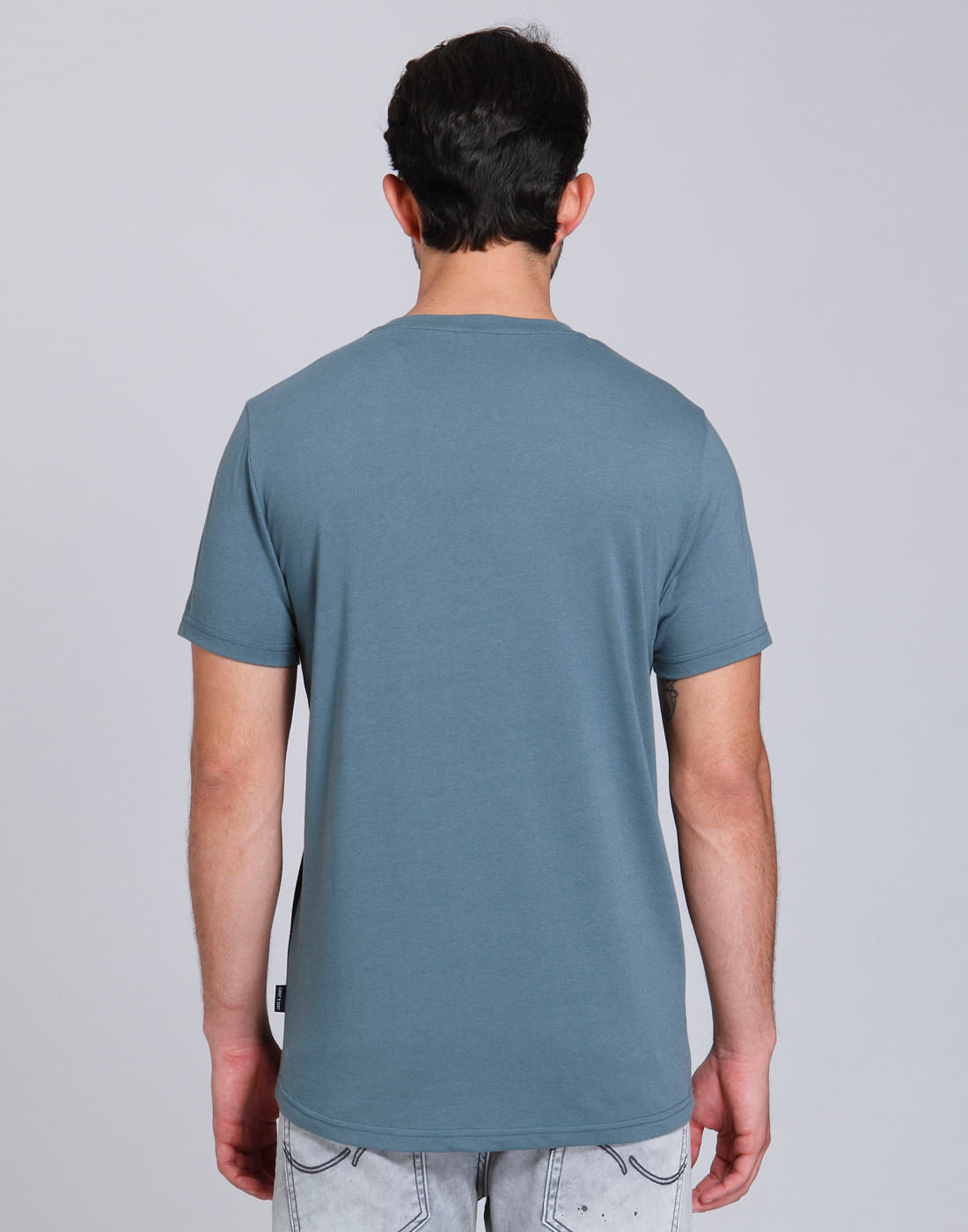 Blue Crew Neck T-Shirt