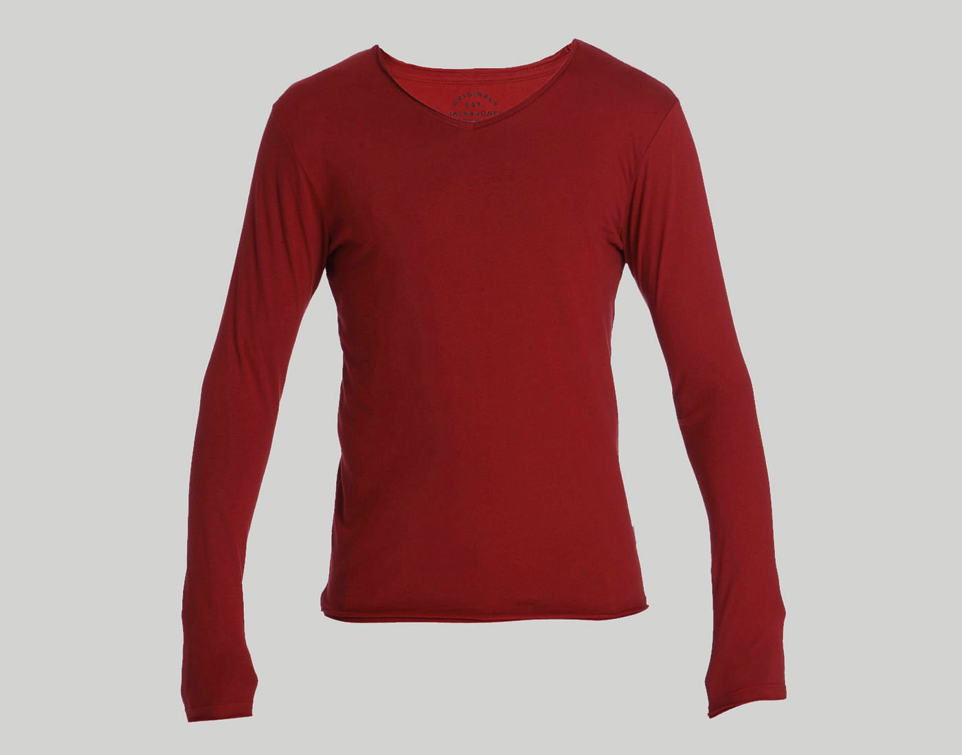 Red V-Neck T-Shirt