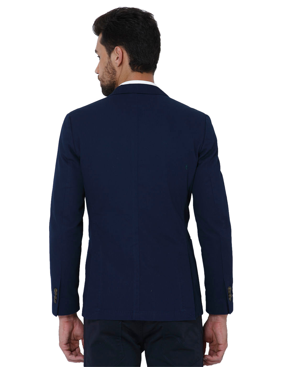 Navy Blue Slim Fit Blazer