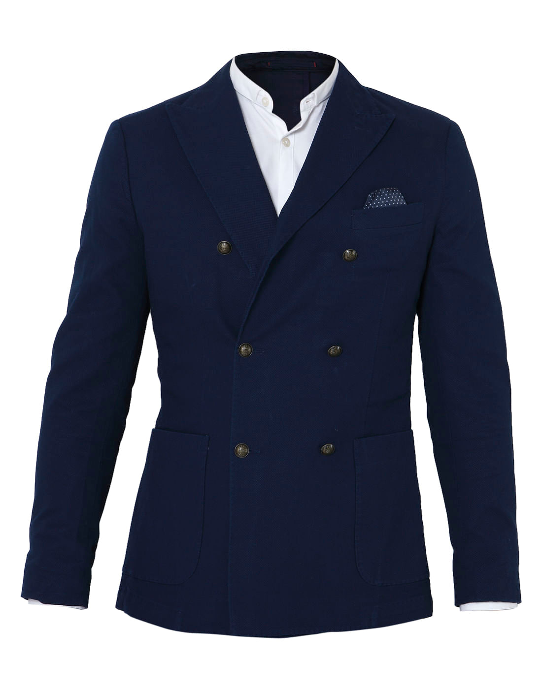 Navy Blue Slim Fit Blazer