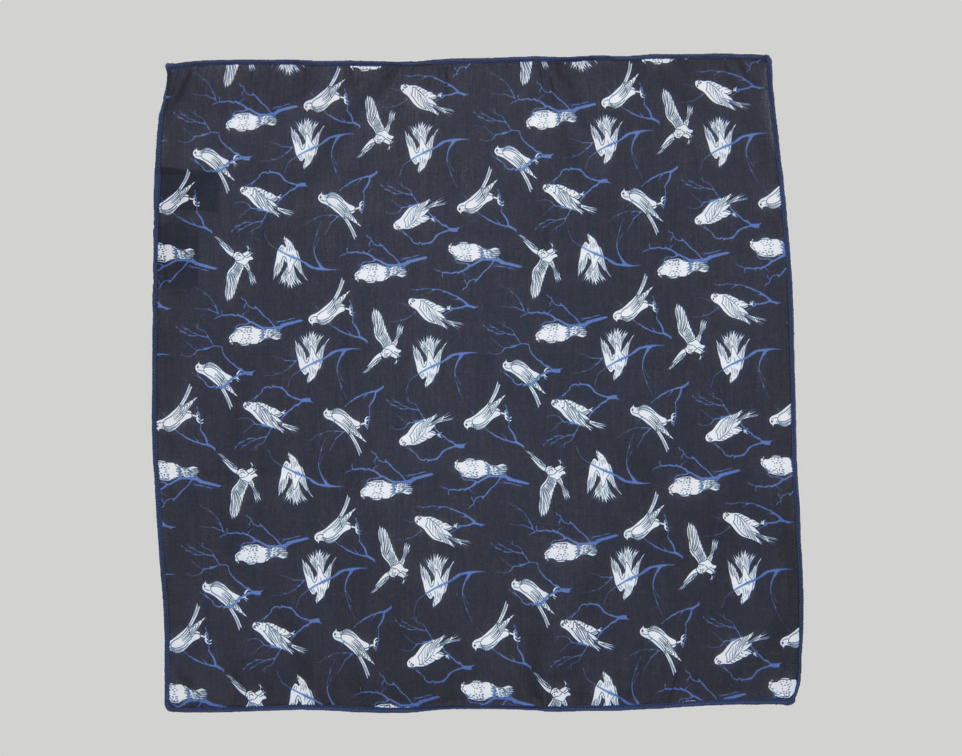Dark Blue Pocket Square