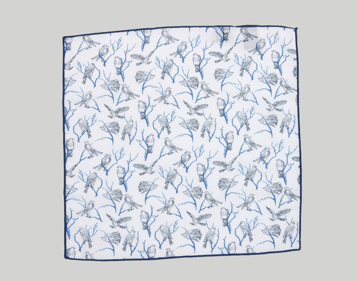 White Pocket Square - ONE