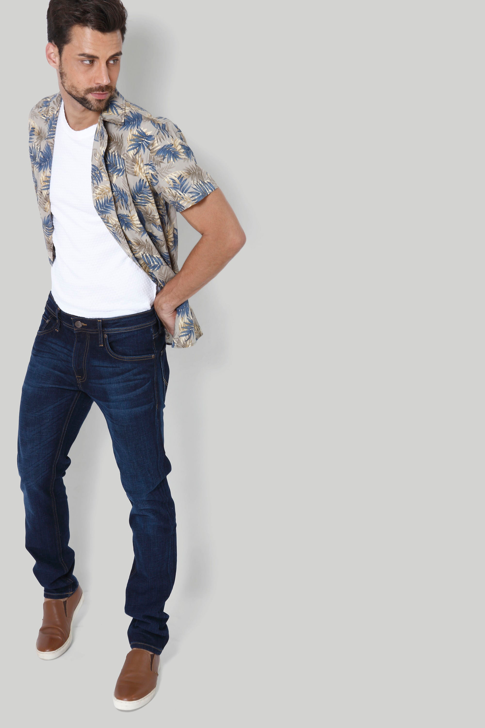 Blue Tim Anti Fit Jeans