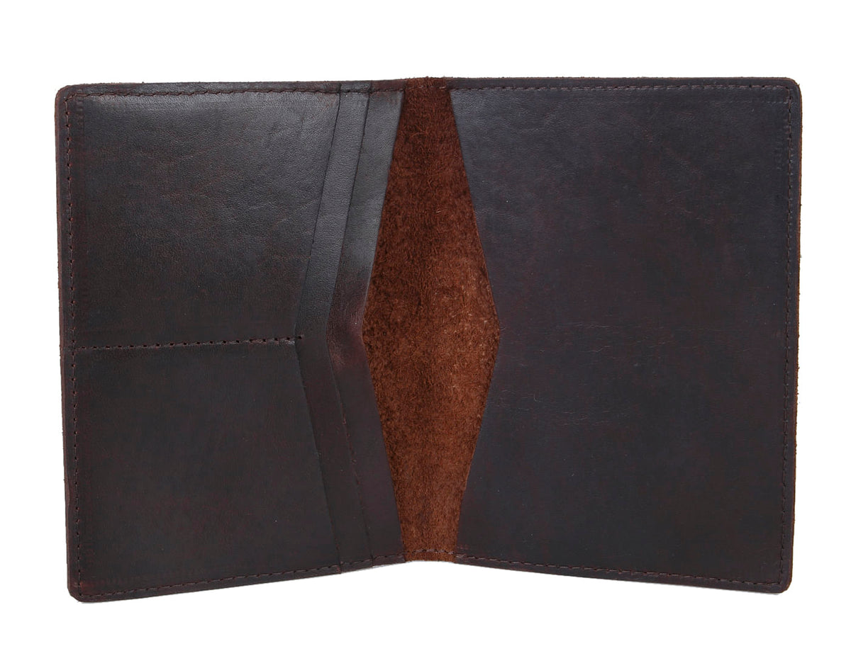 Brown Passport Case - ONE