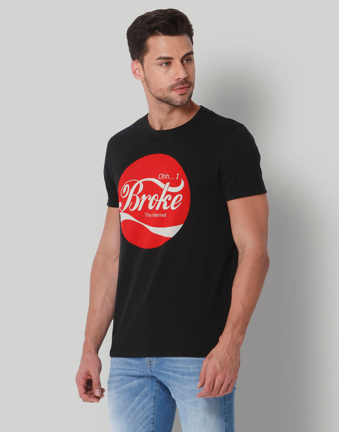 Black Crew Neck T-Shirt