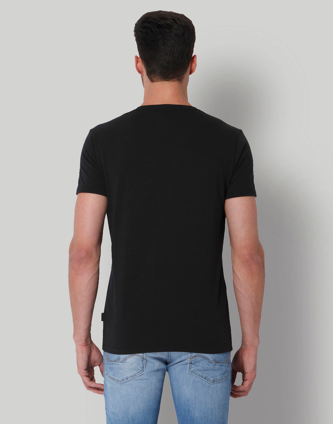 Black Crew Neck T-Shirt