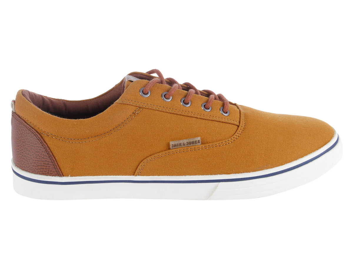 Mustard Colourblocked Canvas Sneakers - 6