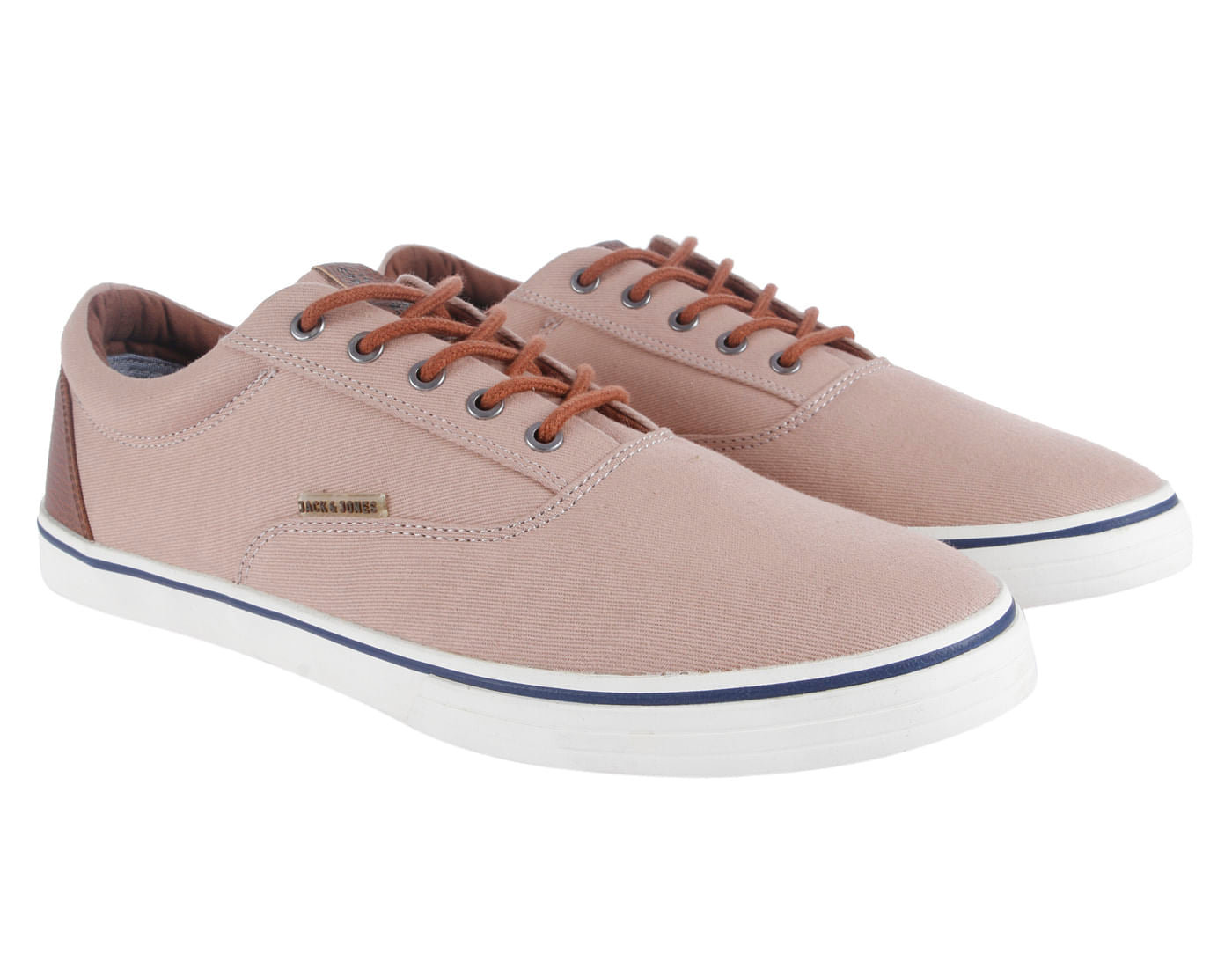 Beige Canvas Sneakers