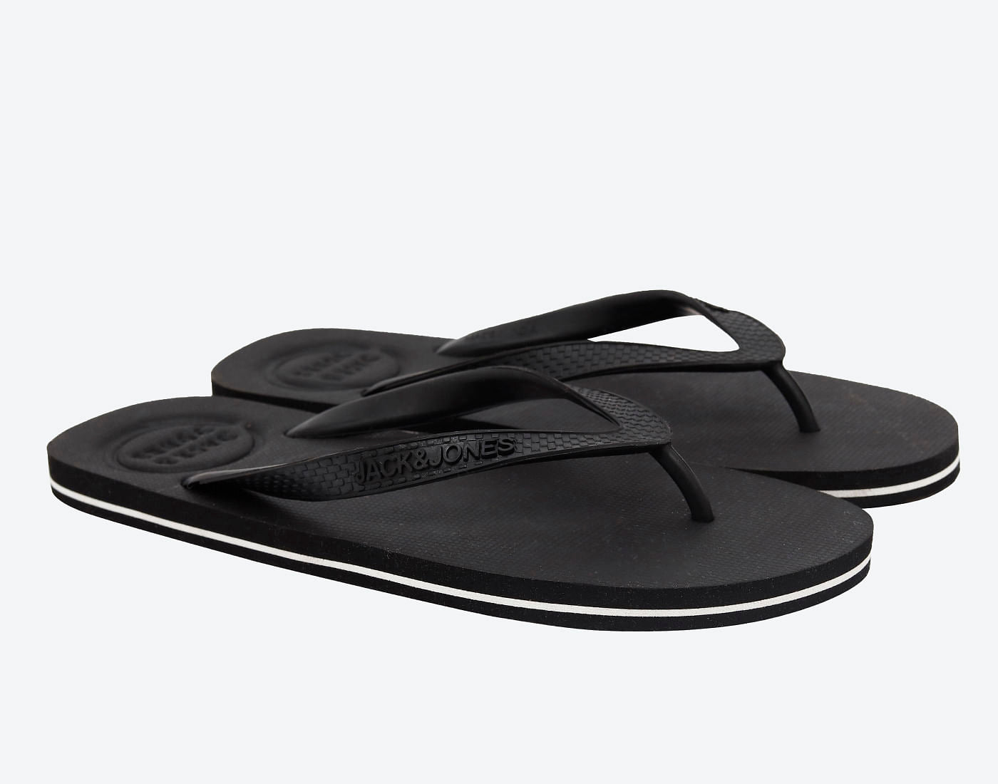 Black Flip Flops