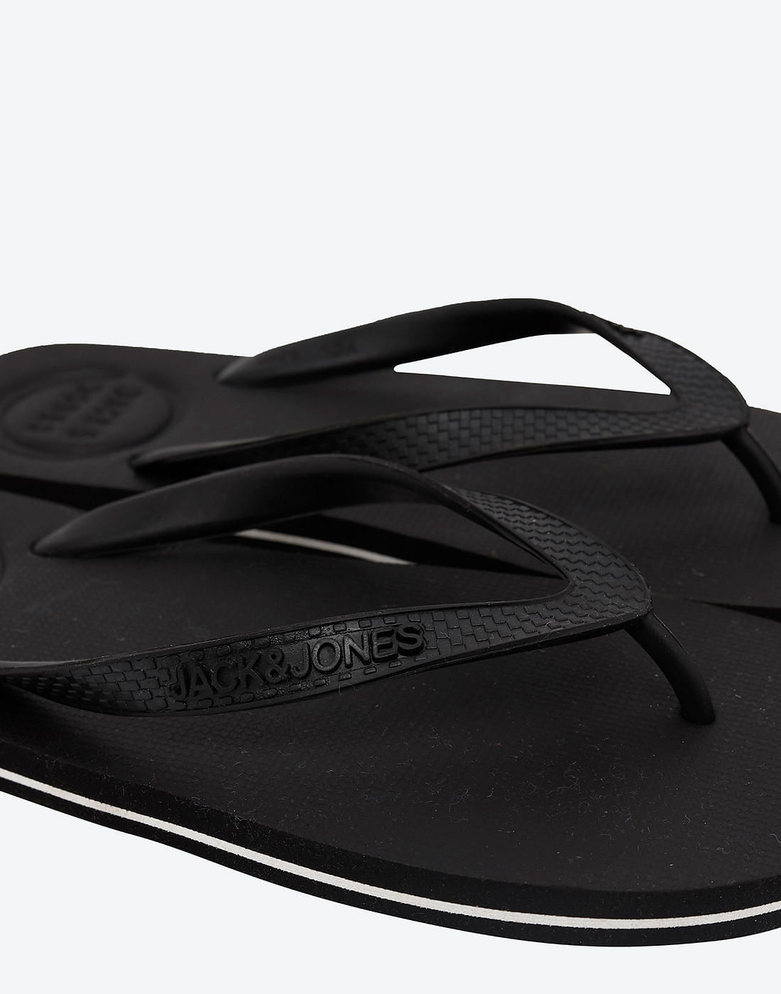 Black Flip Flops