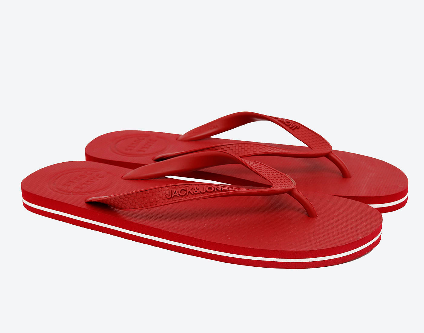 Red Flip Flops