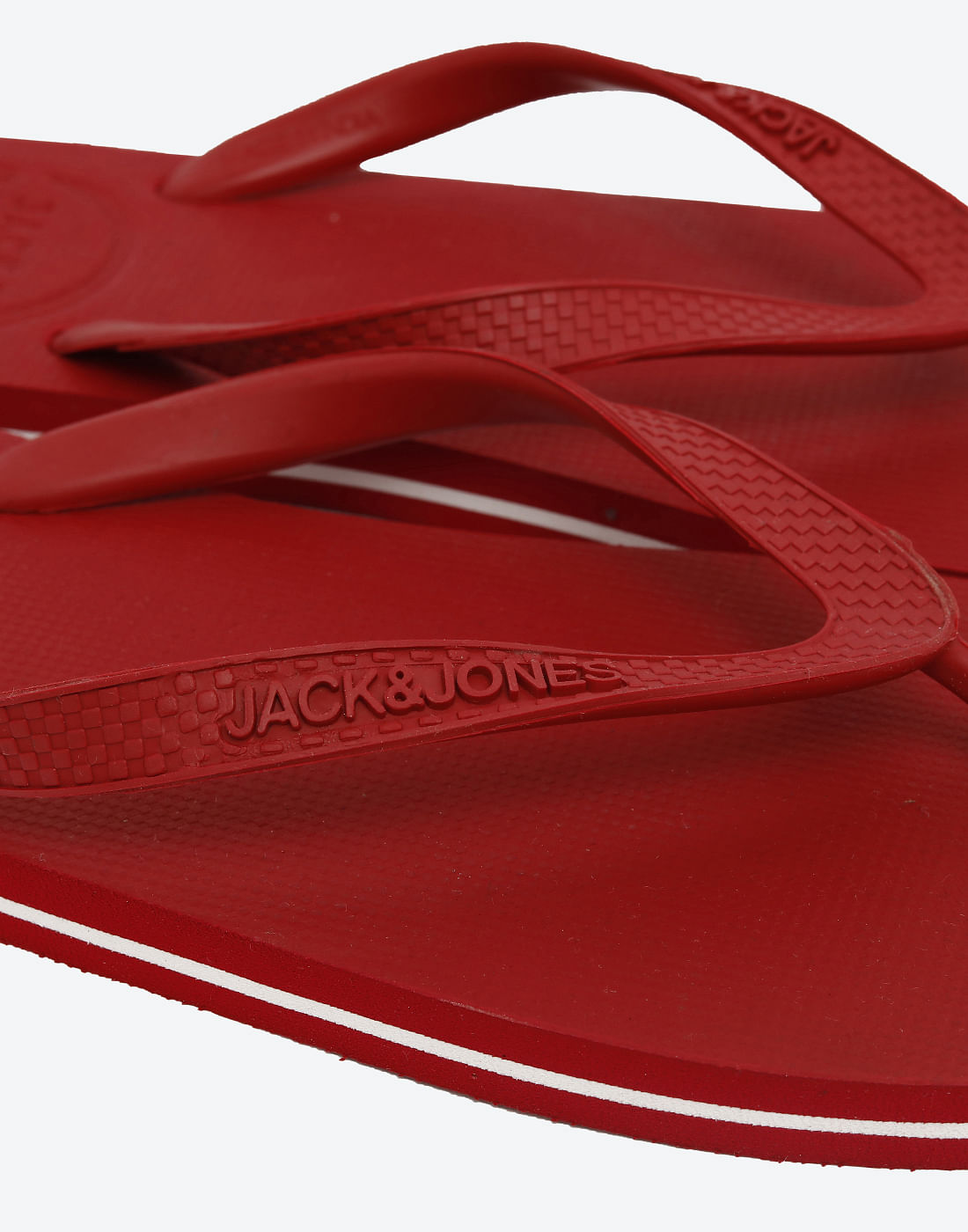 Red Flip Flops