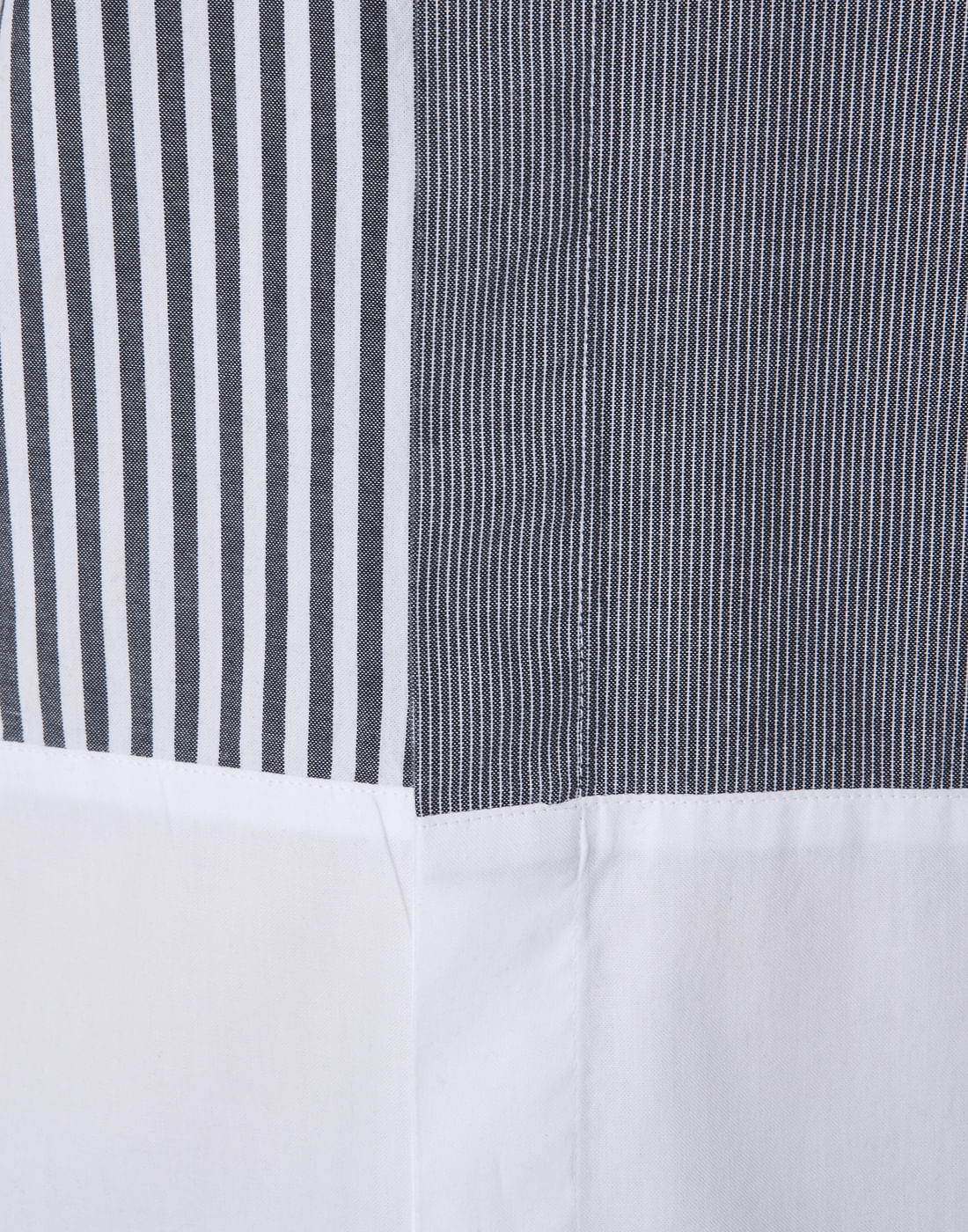 White Striped Full Sleeves Shirt