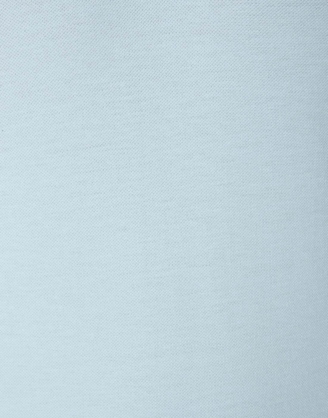 Blue Contrast Tipping Polo Neck T-Shirt