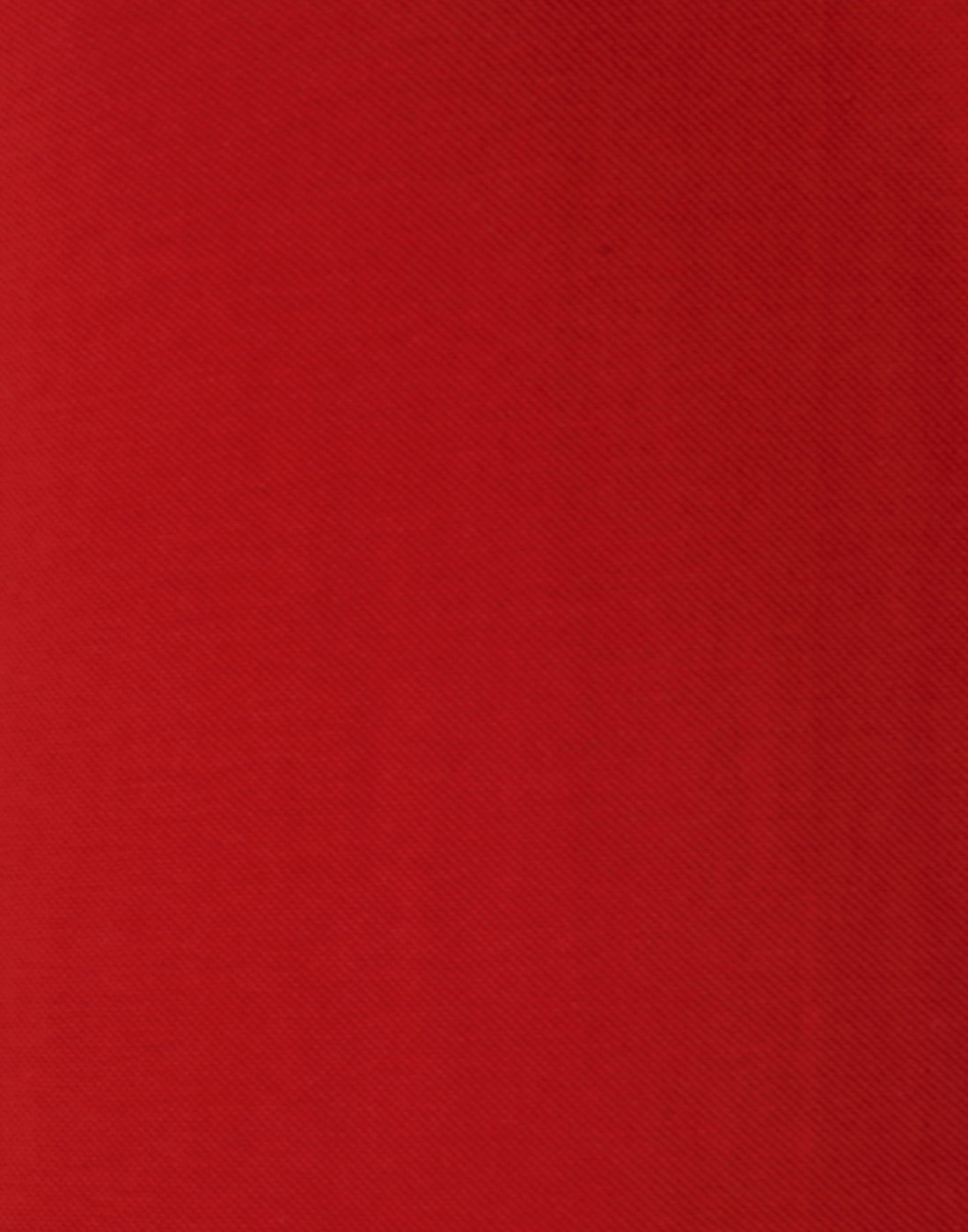 Red Contrast Tipping Polo Neck T-Shirt