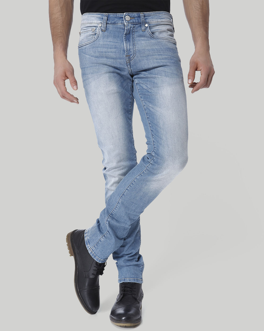 Blue Faded Glenn Slim Fit Jeans - 28/32