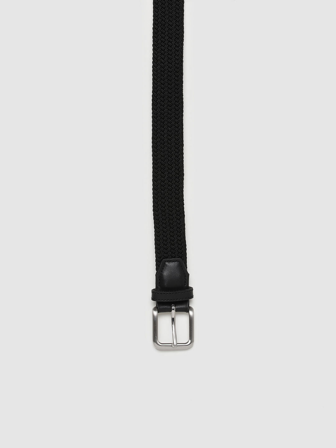 Black Woven Belt
