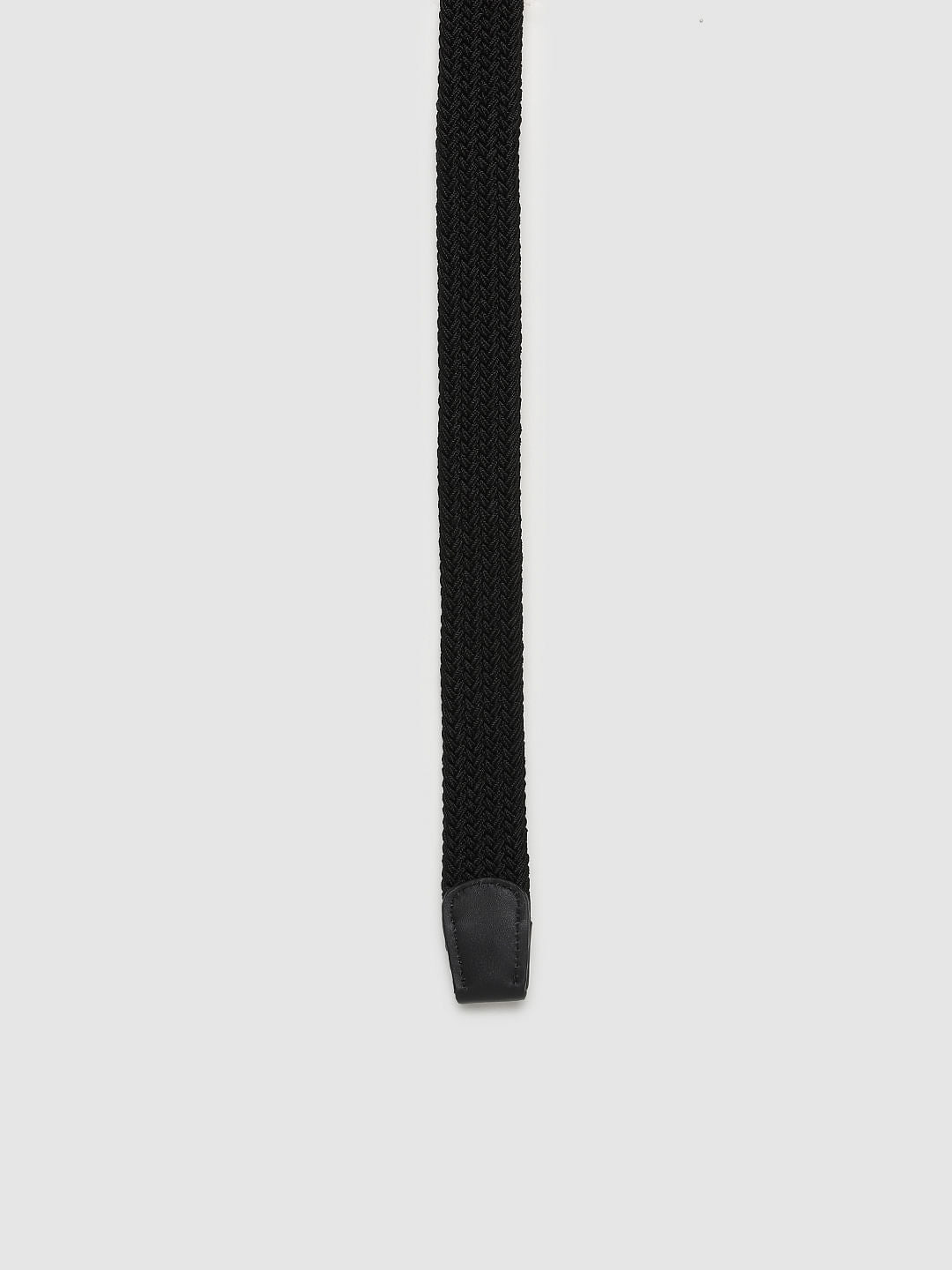 Black Woven Belt
