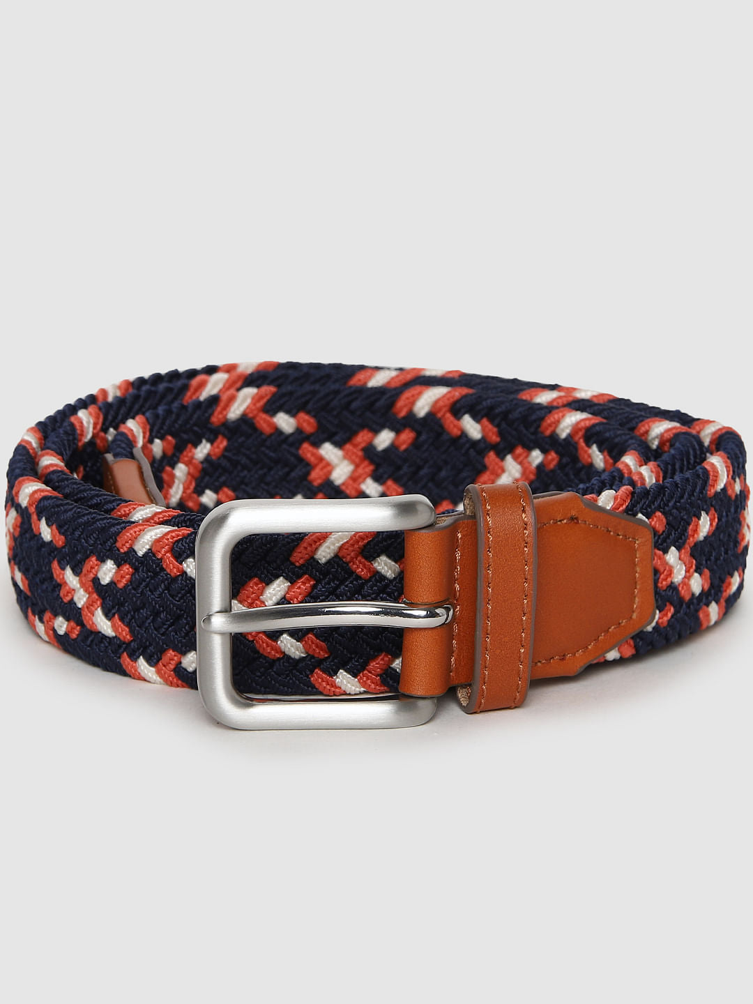Red Printed Woven Belt - 90 cm