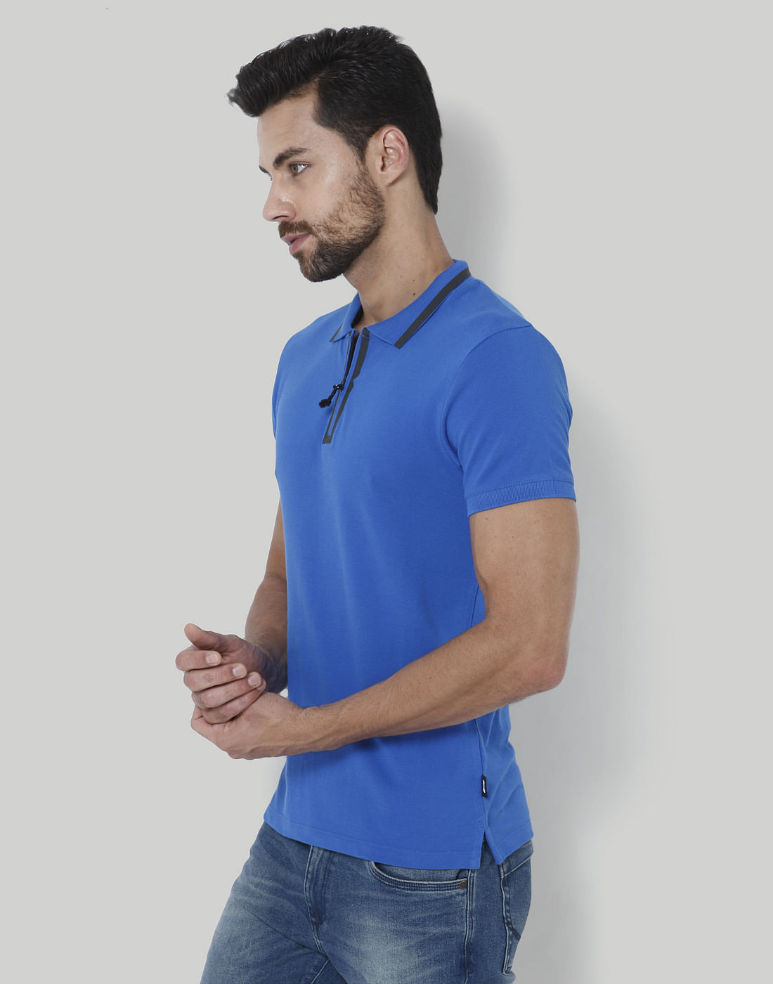 Blue Slim Fit T-Shirt