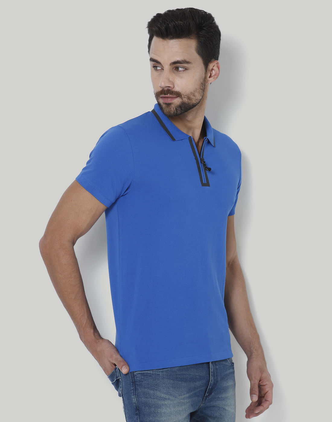 Blue Slim Fit T-Shirt