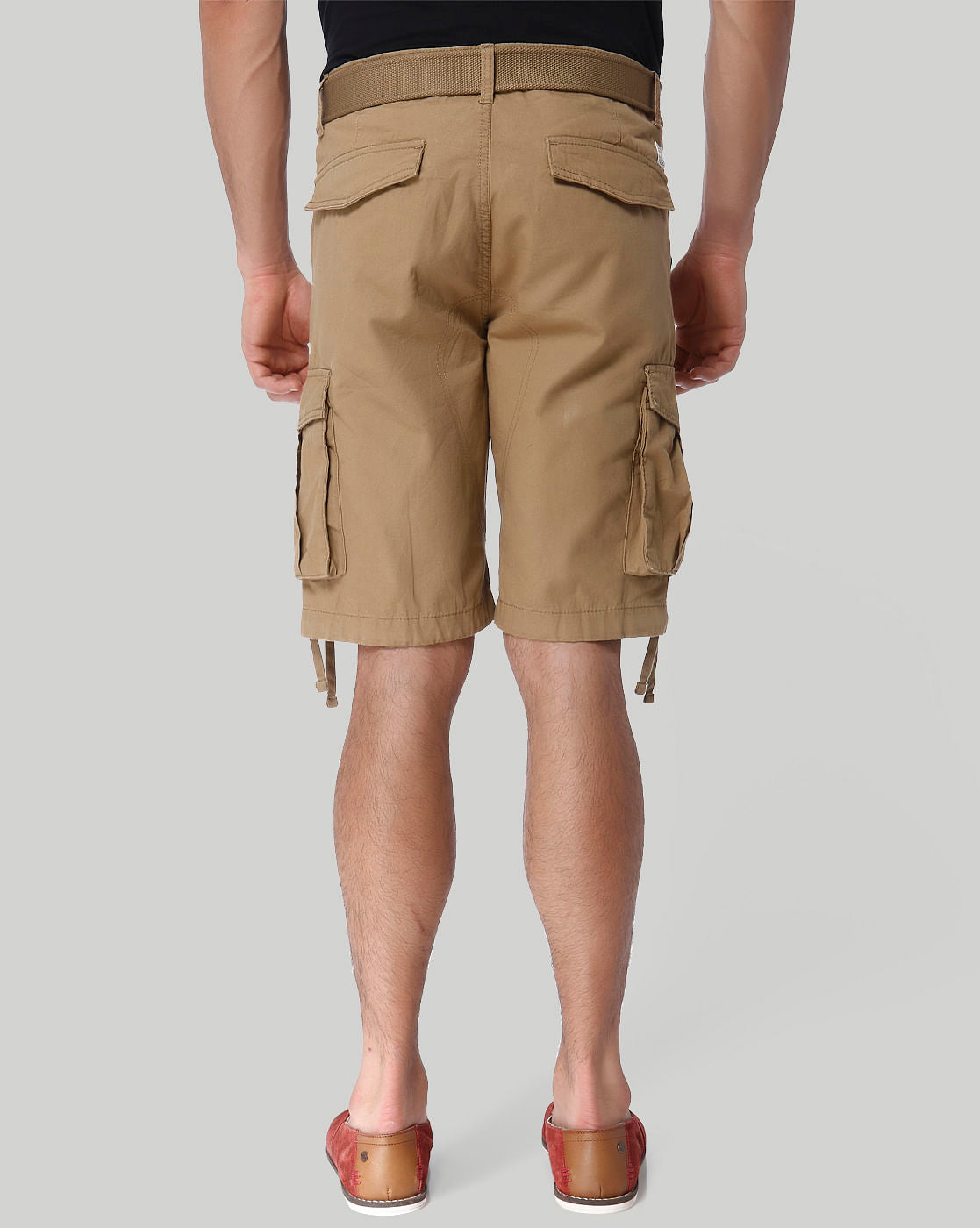 Brown Cargo Shorts