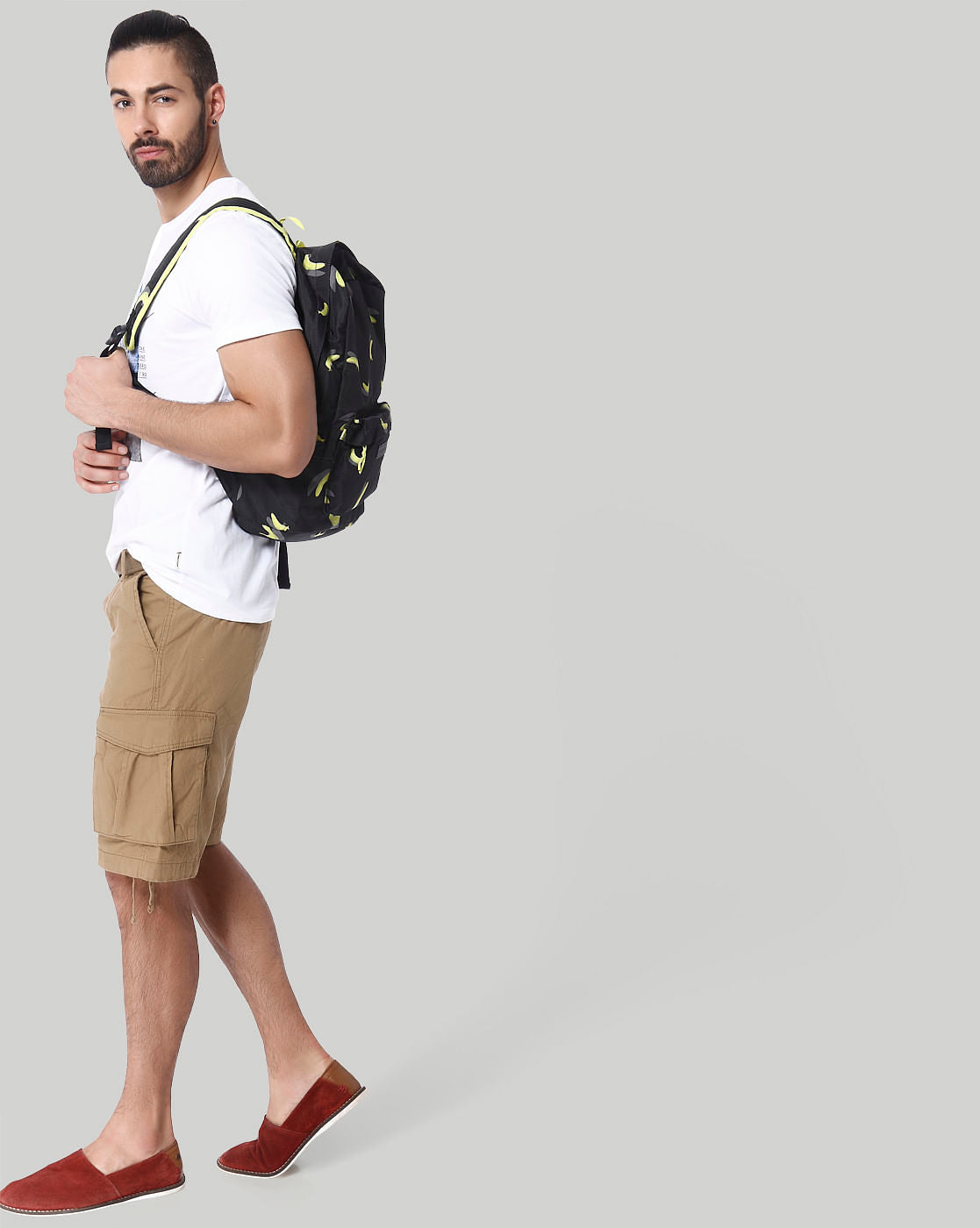 Brown Cargo Shorts