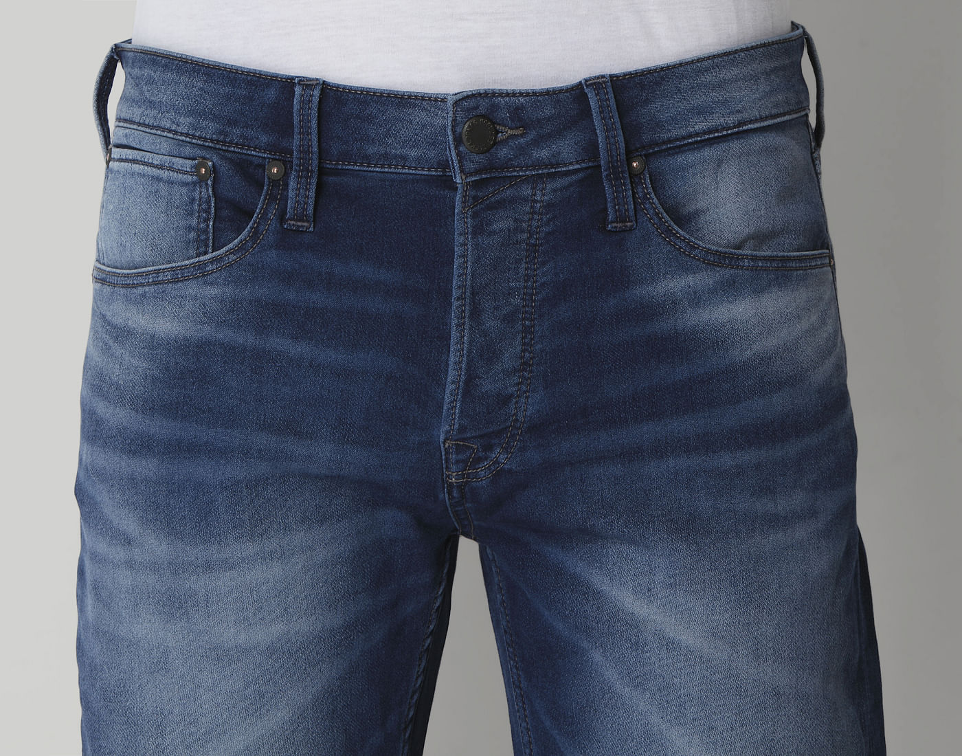 Blue Denim Shorts