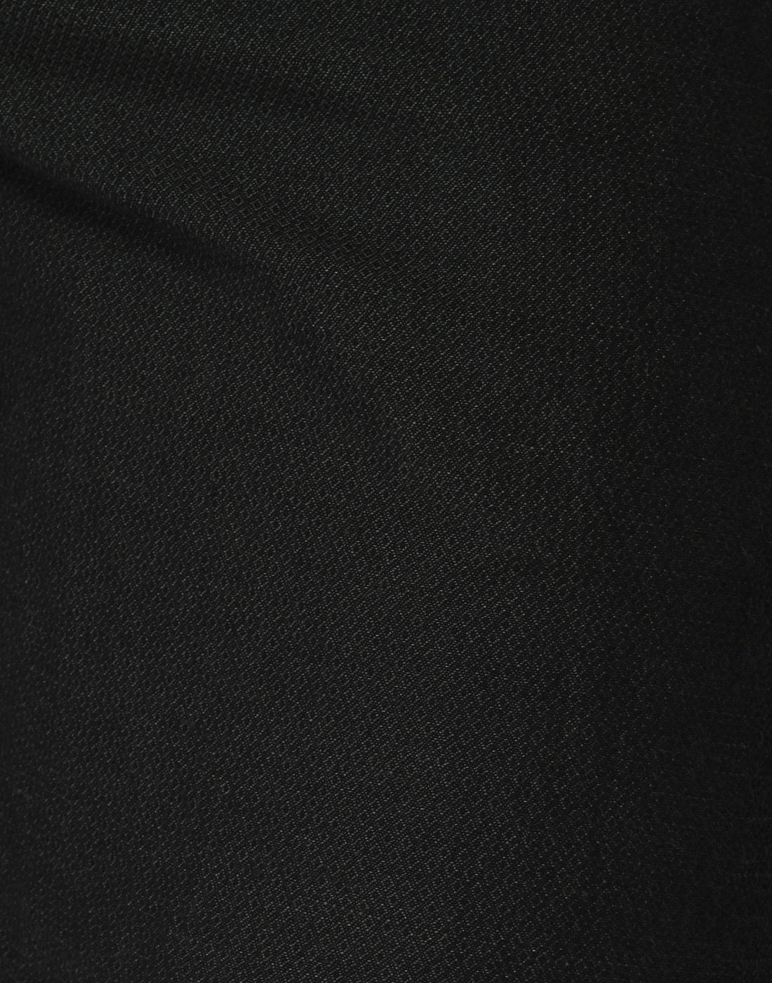 Dark Grey Mid Rise Dobby Trousers