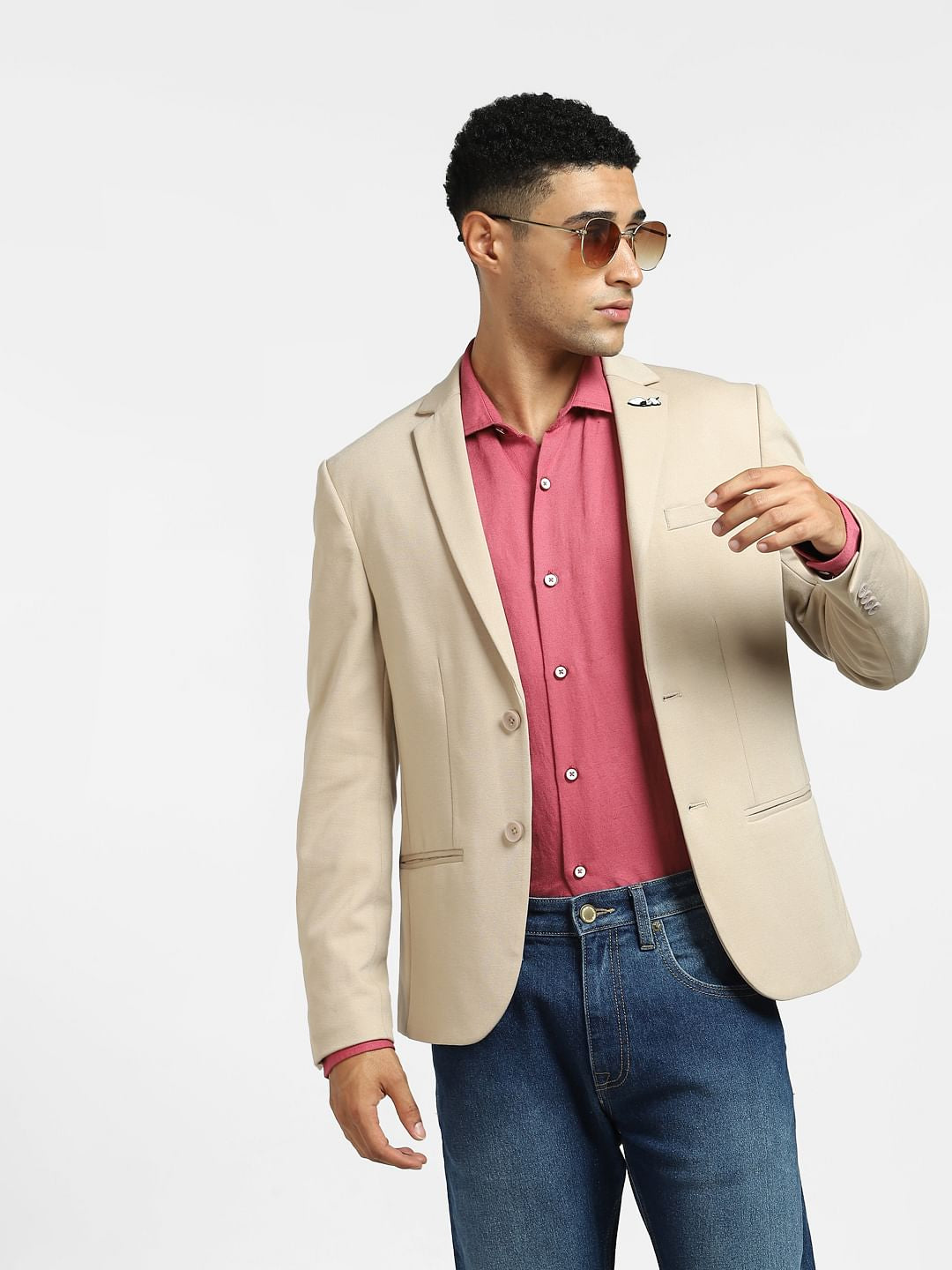 Pink Full Sleeves Shirt