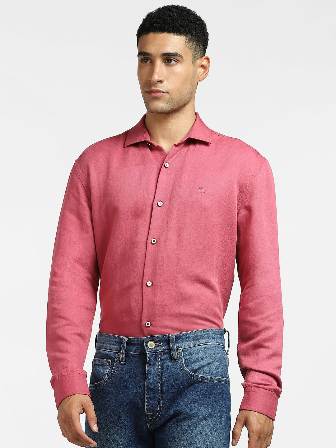 Pink Full Sleeves Shirt