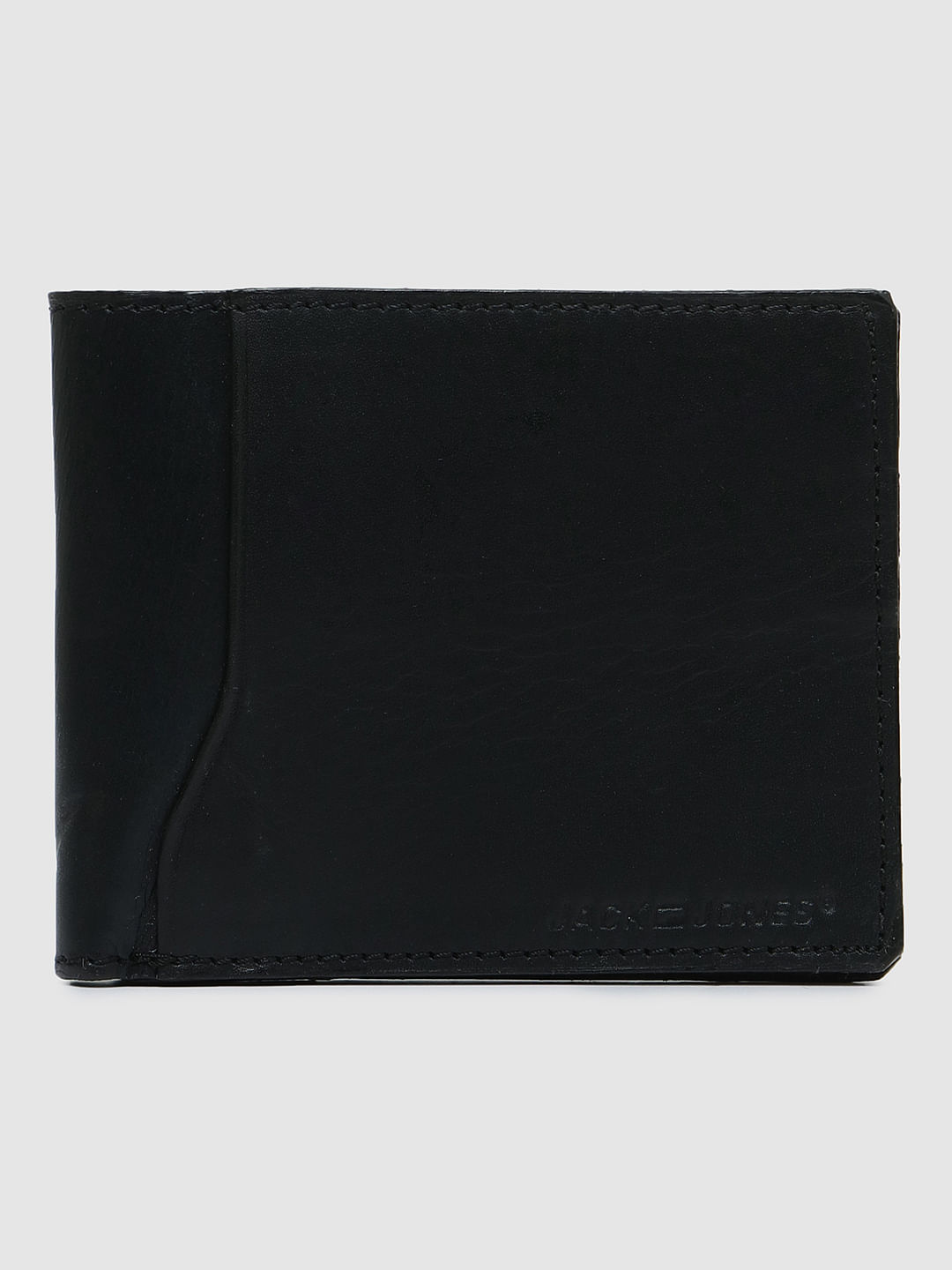 Black Leather Wallet - ONE