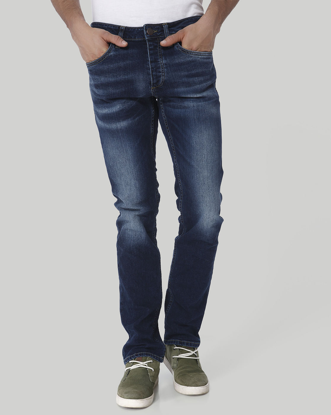 Blue Clark Regular Fit Jeans - 28/32