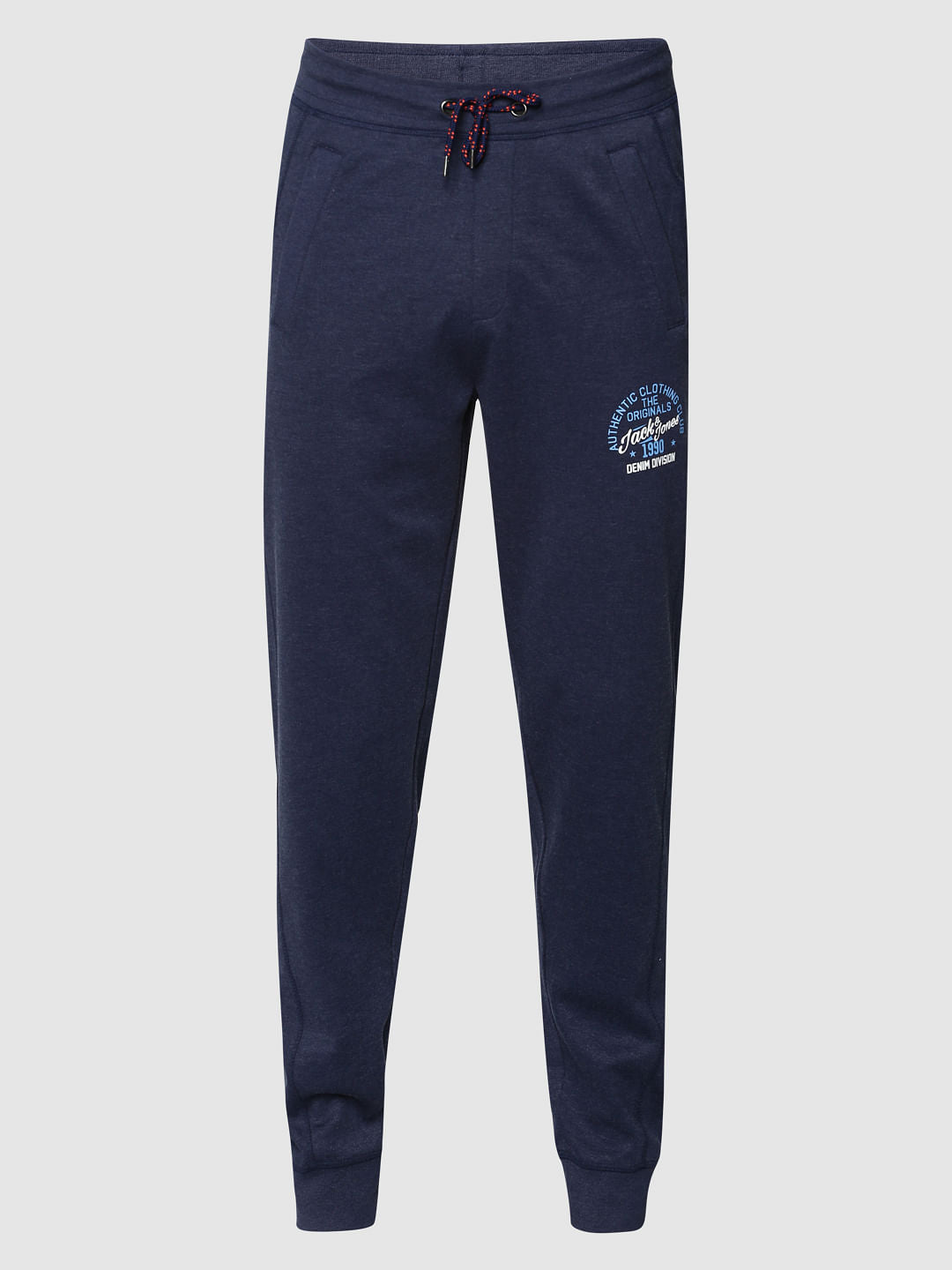 Navy Blue Drawstring Trackpants