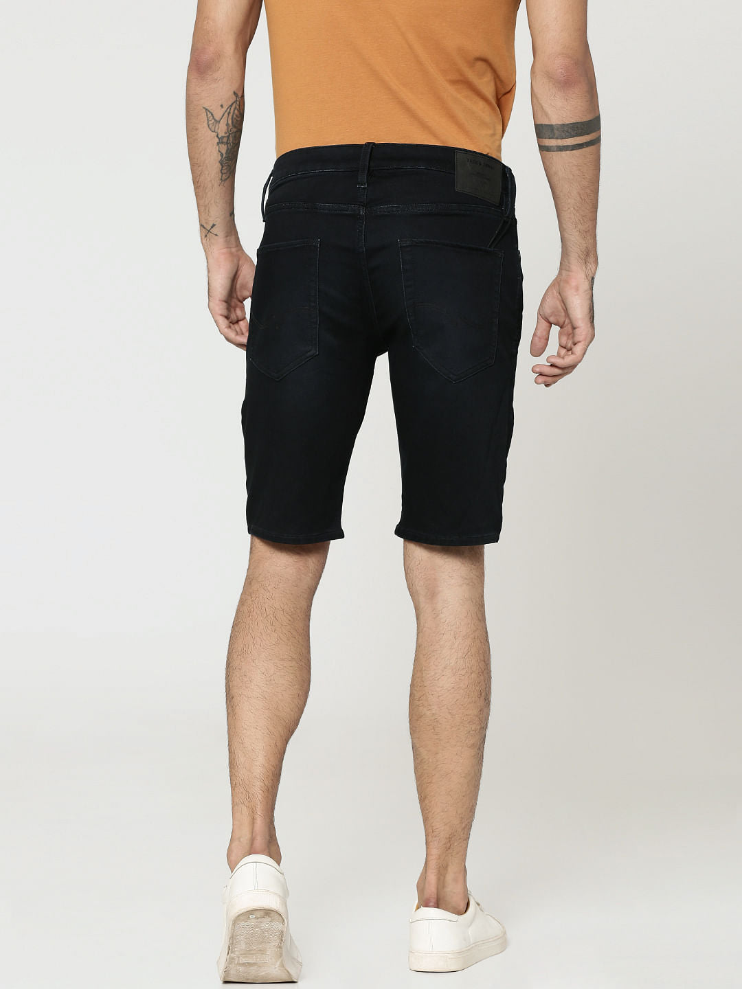 Blue Regular Fit Shorts