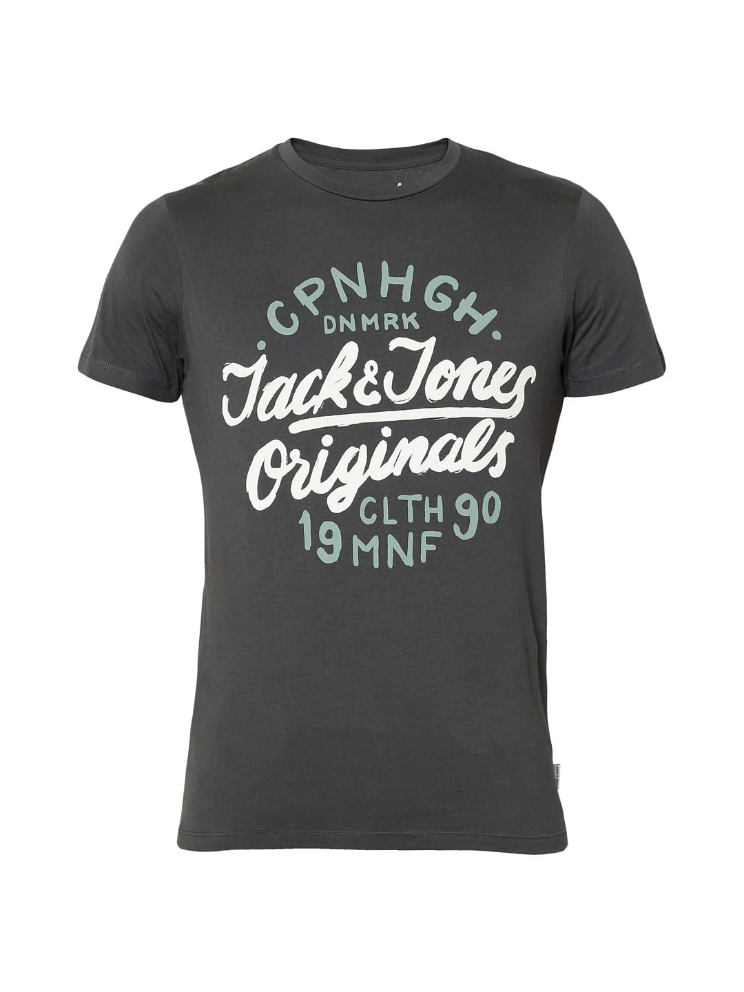 Blue Slim Fit T-Shirts