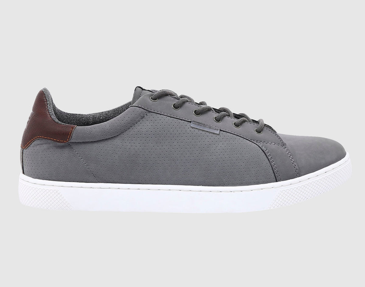 Grey Pu Sneakers - 6