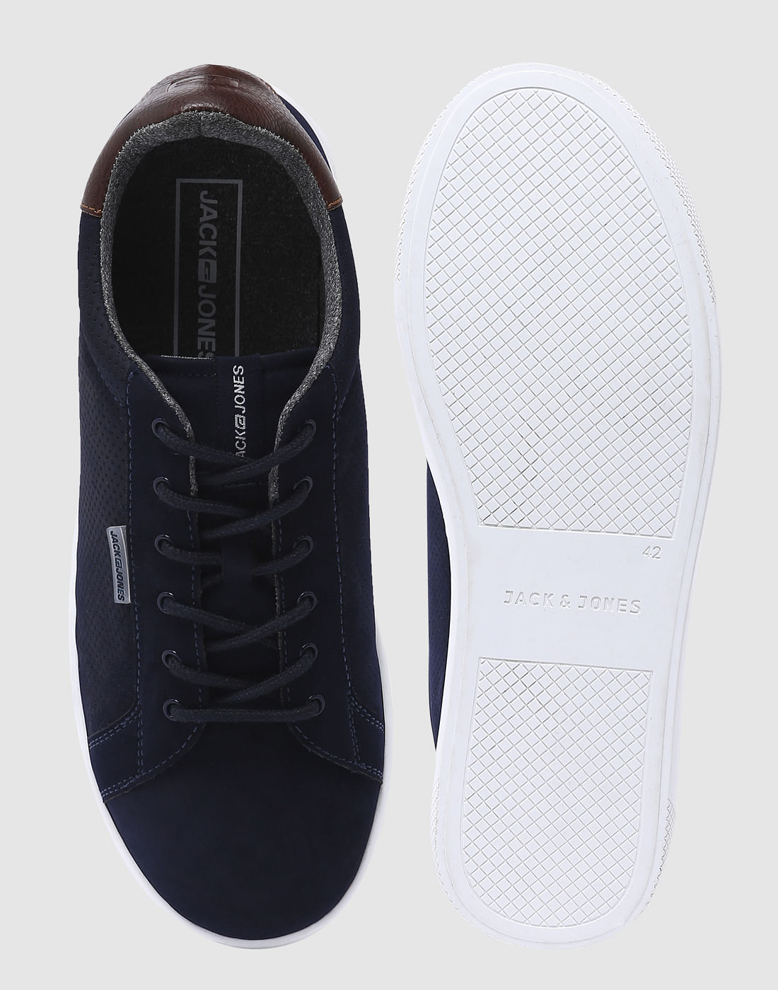 Blue Pu Sneakers