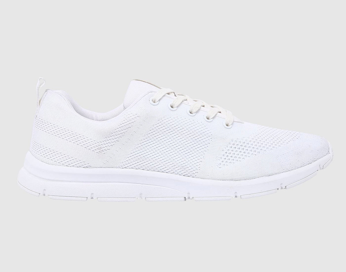 White Mesh Sneakers - 6