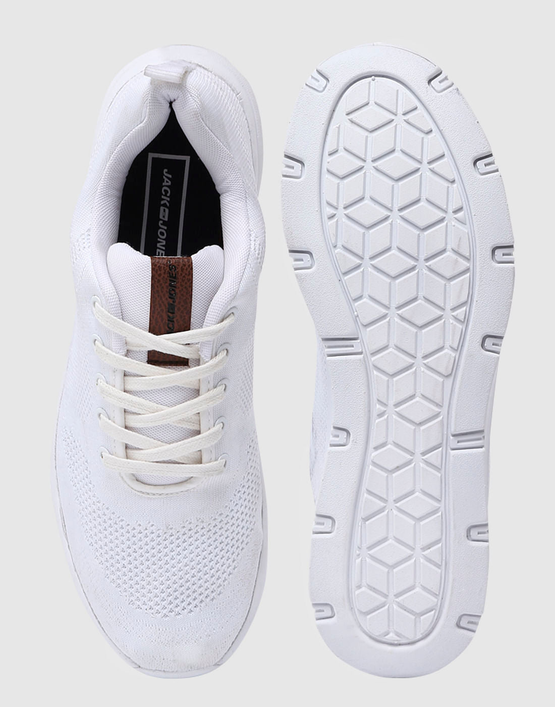 White Mesh Sneakers