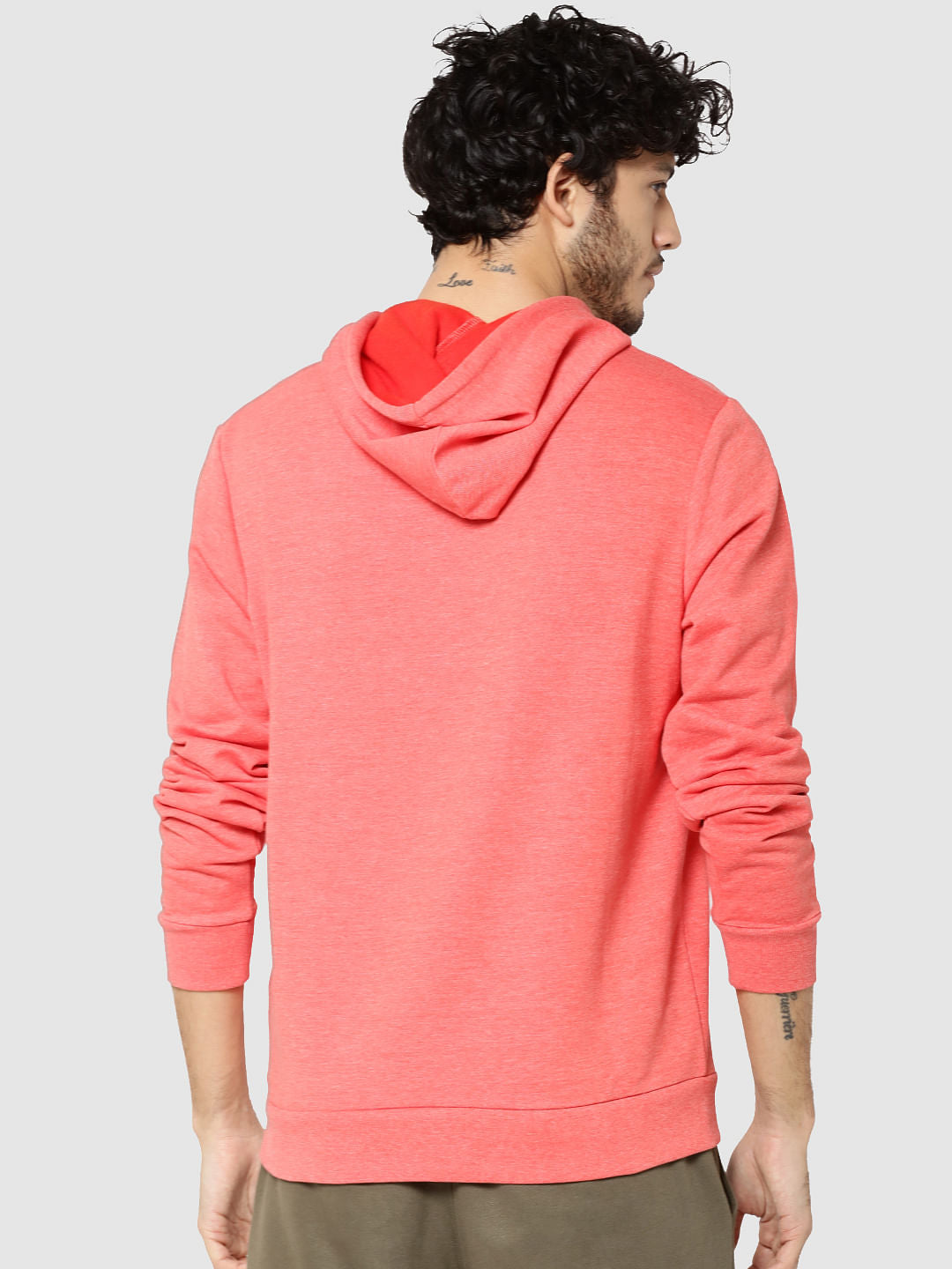 Red Hooded Sweatshirt