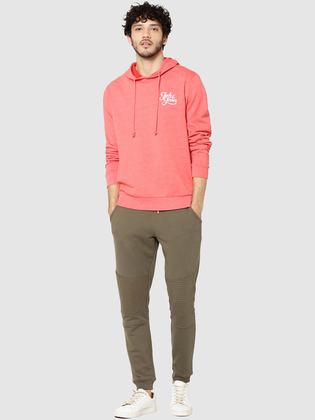 Red Hooded Sweatshirt